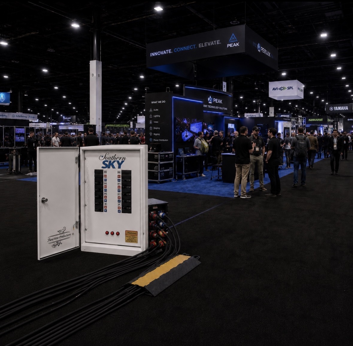 Southern Sky power equipment inside view